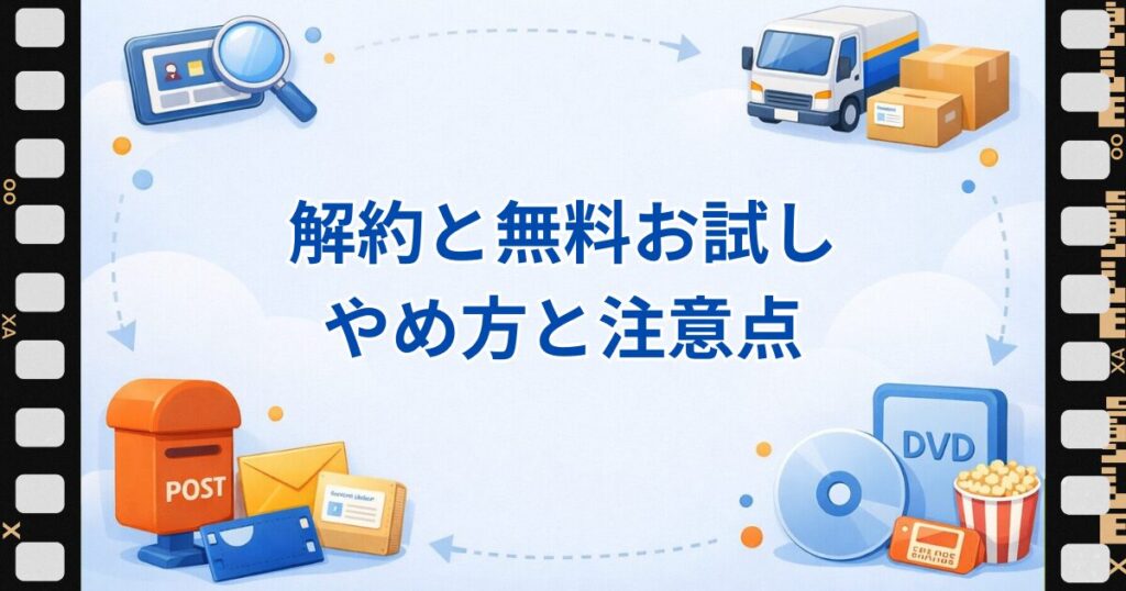ツタヤディスカス使い方 解約