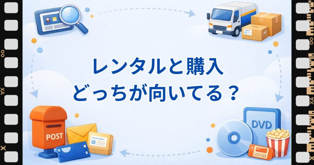 リーガルハイのDVDをレンタルするか購入するかを比較する見出し画像。