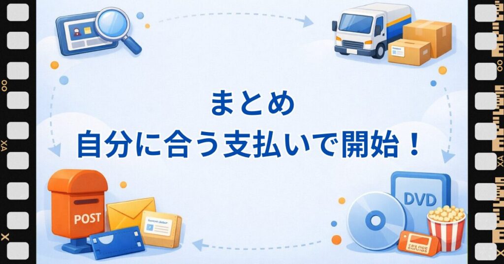 ツタヤディスカス支払方法まとめ